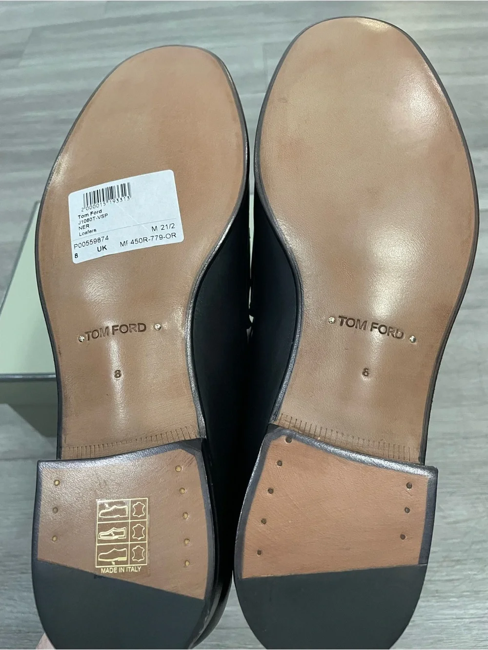 NIB Tom Ford Chain Bit Loafers size 8 UK/ 9 US